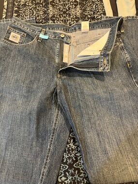 Cinch SILVER TAG Men's Light Blue Straight Jeans